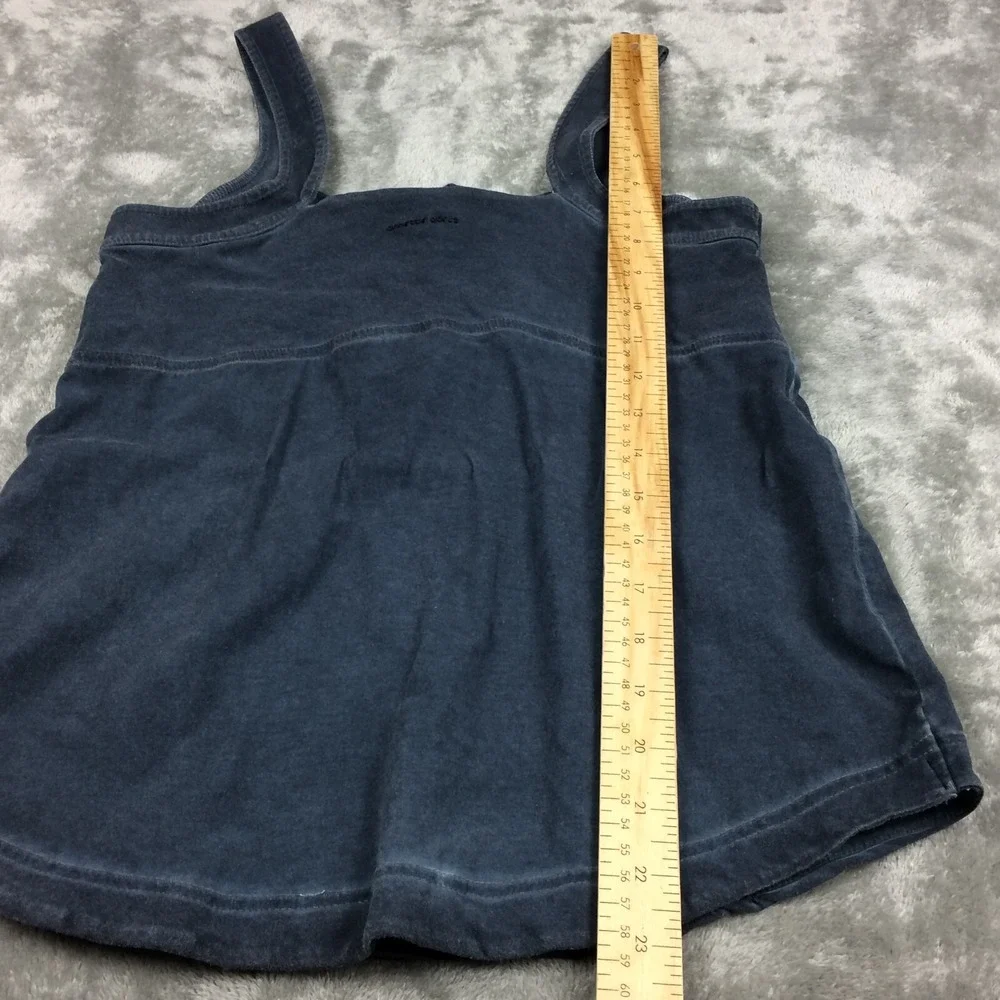 Annette Gortz Tank Top Womens Medium DYED Blue Casual Sports Workout Shirt - Picture 8 of 12